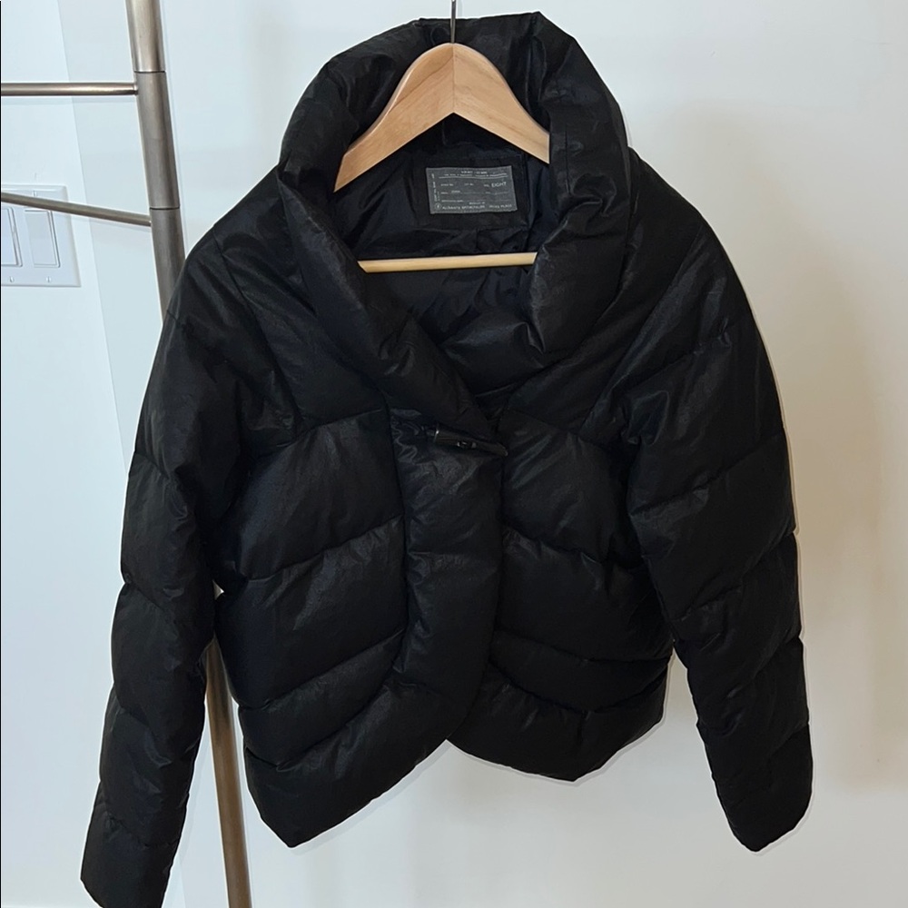 Pre loved All Saints duck down puffer jacket size 8